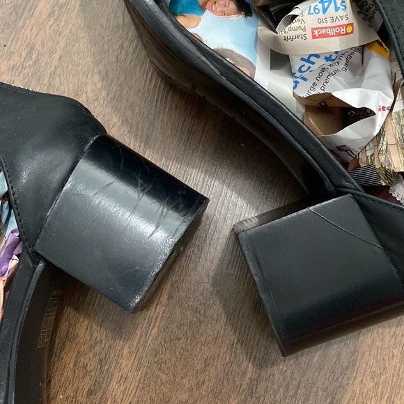 Rag Bone  N.York Italian Made Bloch Heels Ankle Wrap Sandals Size 40 - Picture 14 of 14